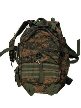 Mercury Green Brown Camo XL Tactical Backpack